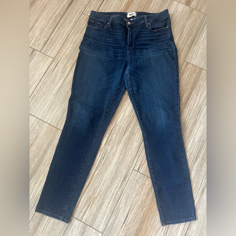 Paige Dark Blue Women's Jeans